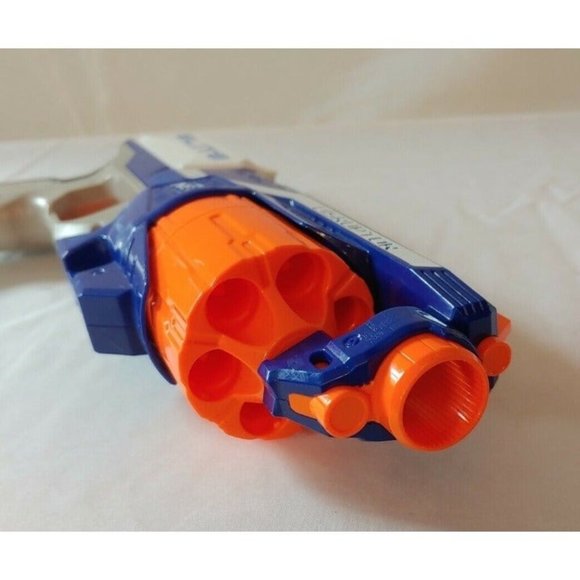 Nerf B9837F07 N-Strike Elite Disruptor Blue Model Tested and Working *NO AMMO* - Picture 6 of 11